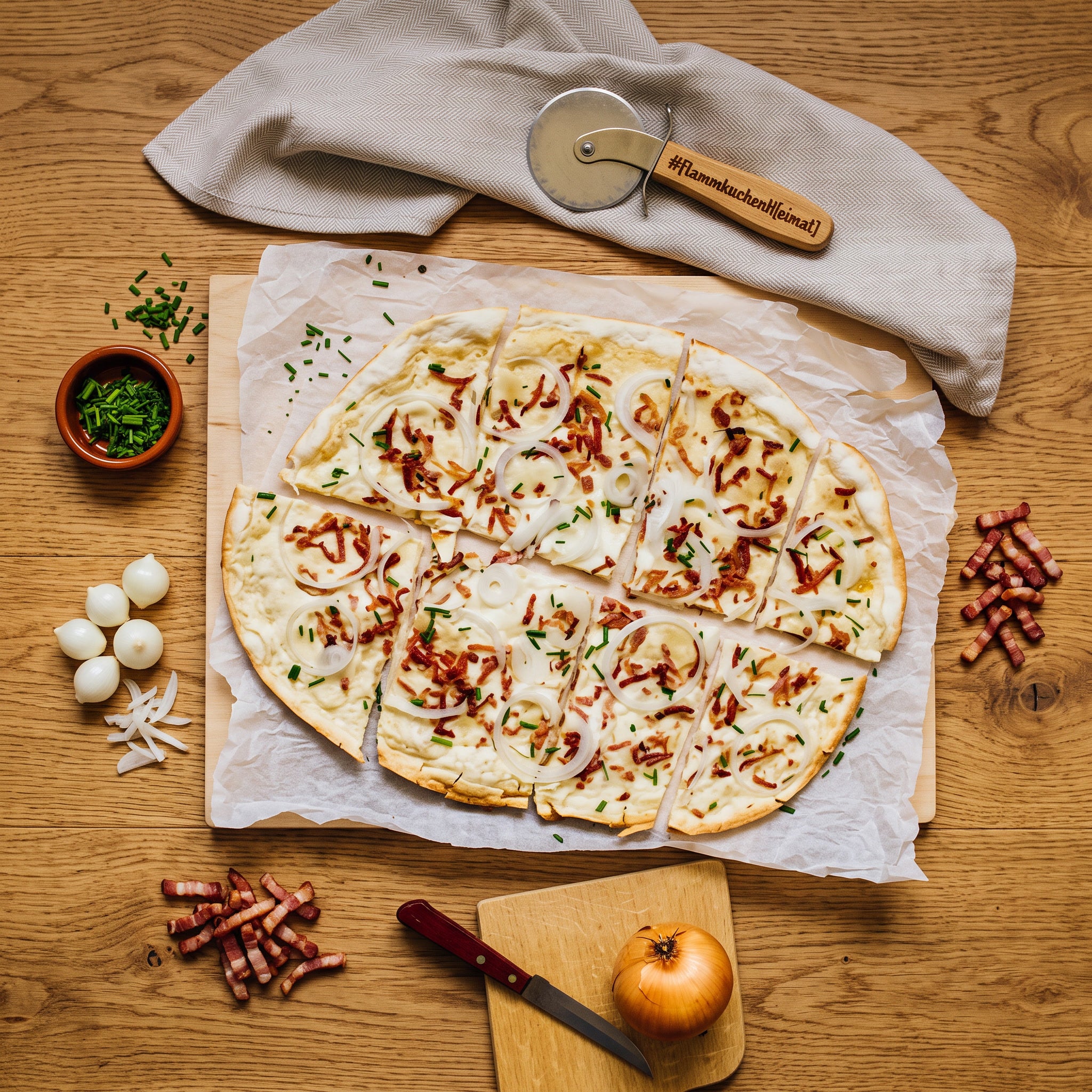 Klassiker nach Elsässer Art von Marianne's Flammkuchen