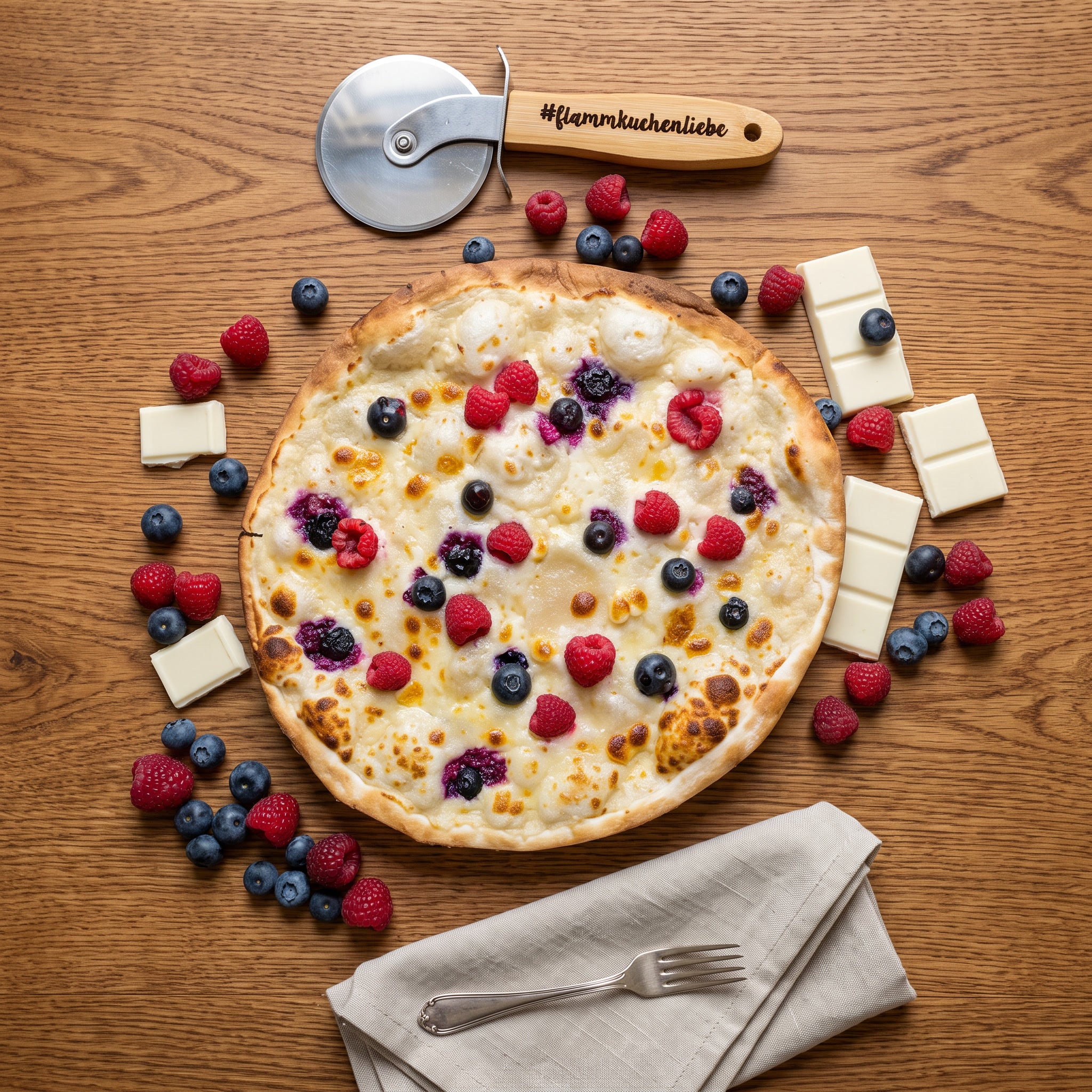 "Beerentraum" (süß) von Marianne's Flammkuchen
